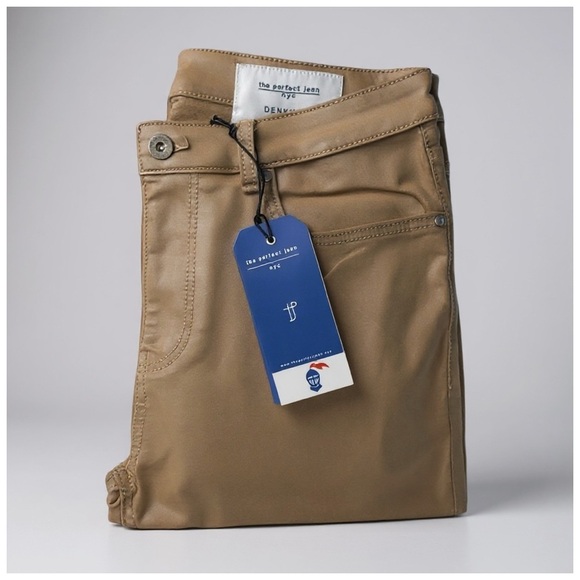 The Perfect Jeans • NYC Slim Fit Jeans/Khakis. Tobacco. 34/30. NWT - Picture 9 of 11